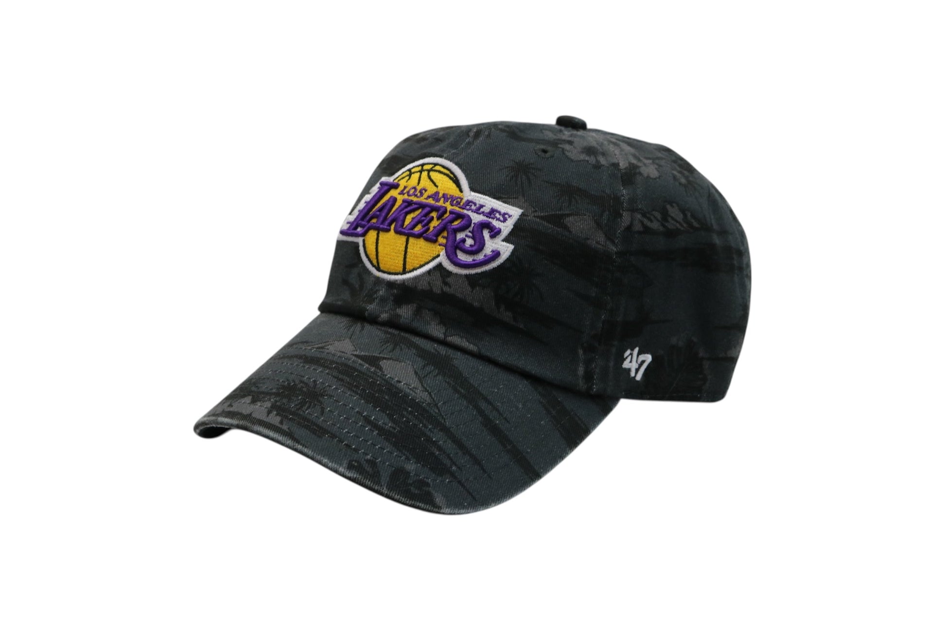 LA Lakers 47 Fiji Tropical Clean Up Adjustable Hat