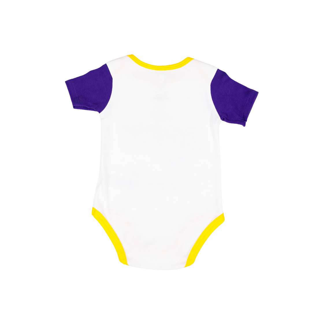 Lakers Infant Born to Hoop 3PC Creeper Set