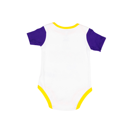 Lakers Infant Born to Hoop 3PC Creeper Set