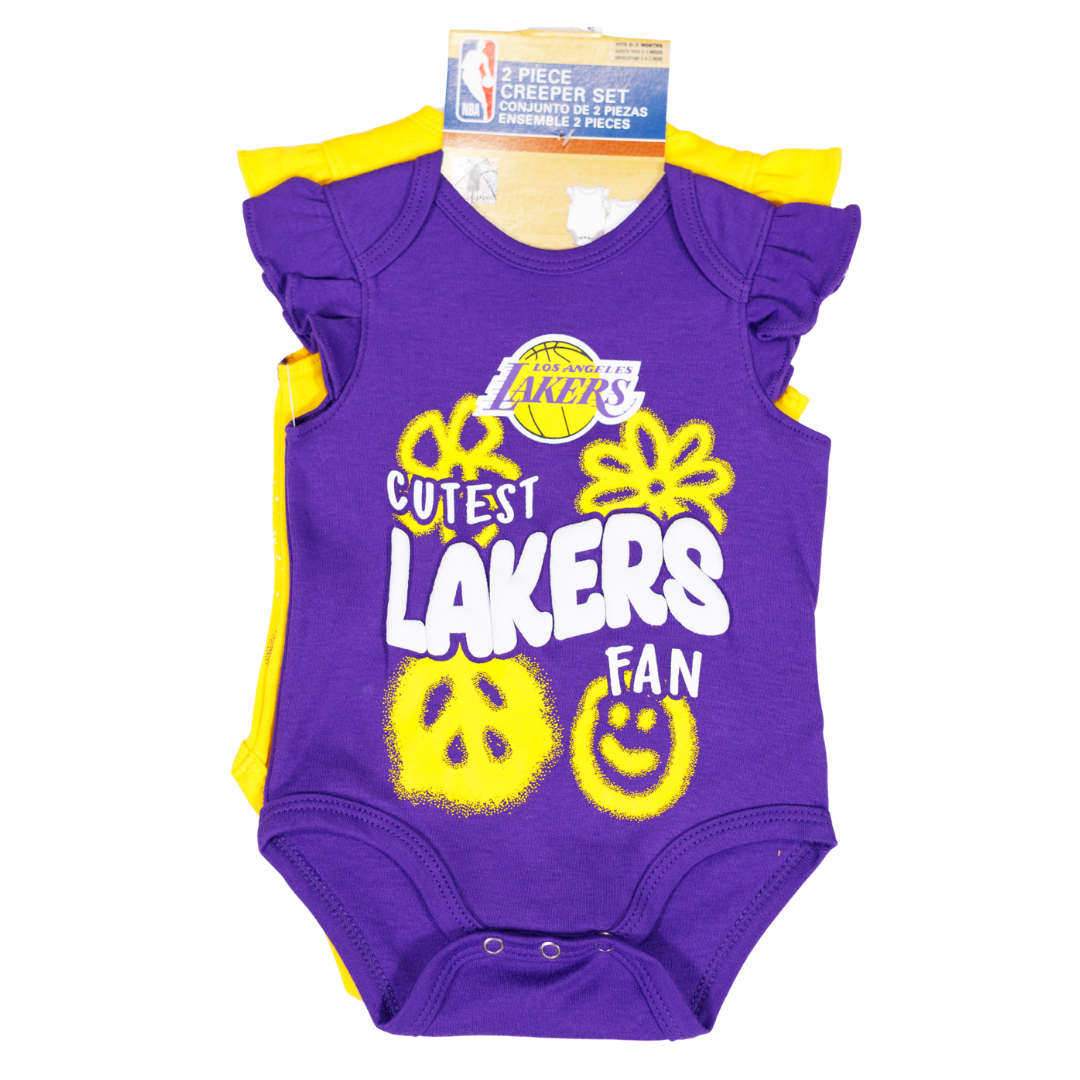 Lakers Infant Girl Power Dribble 2PC Set