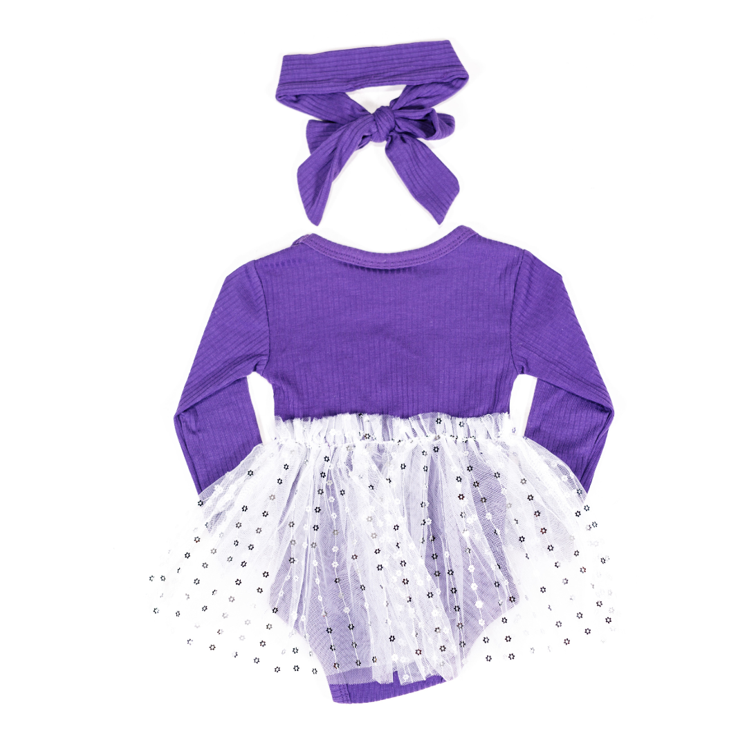 Lakers Infant Reflection Tulle Dress