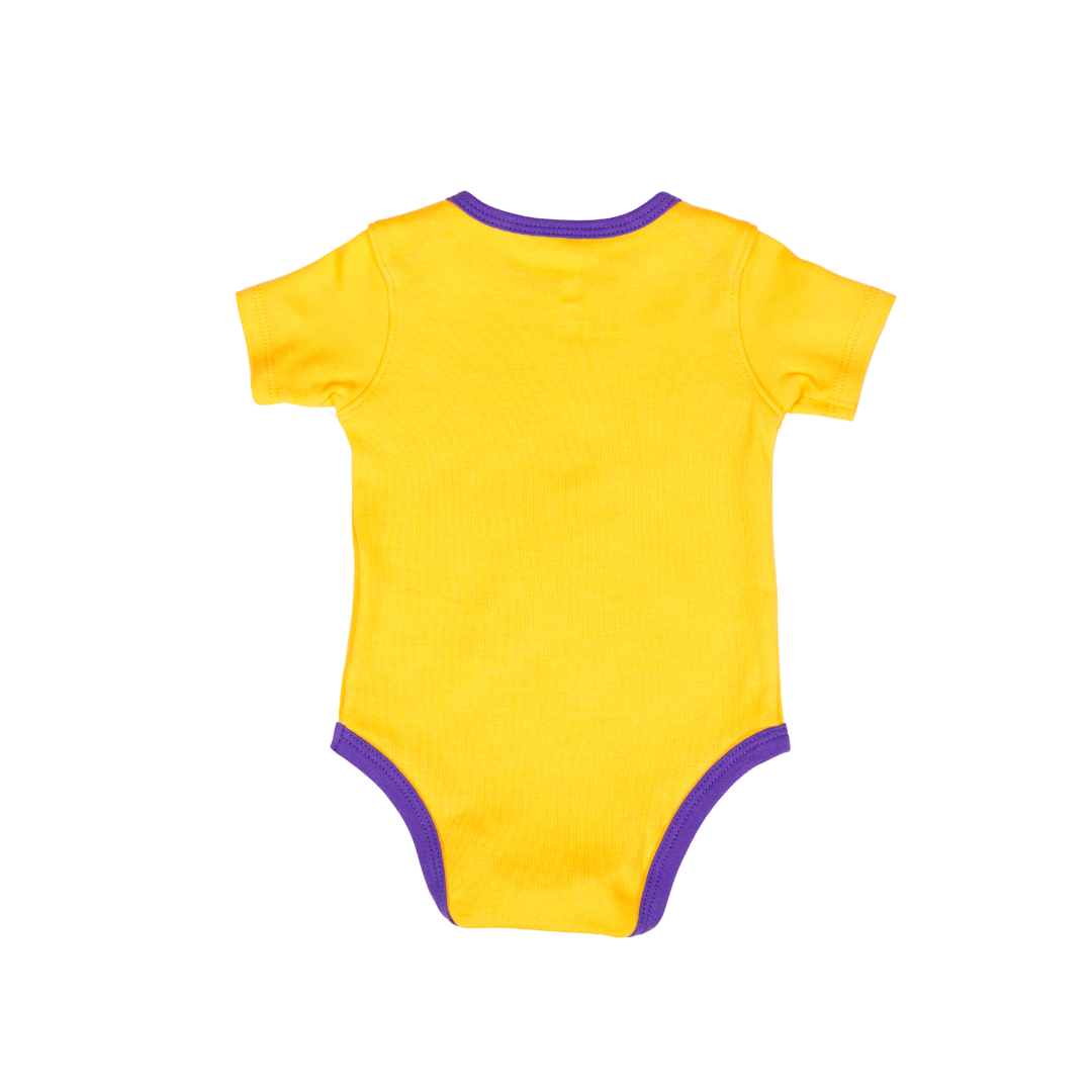 Lakers Infant Born to Hoop 3PC Creeper Set