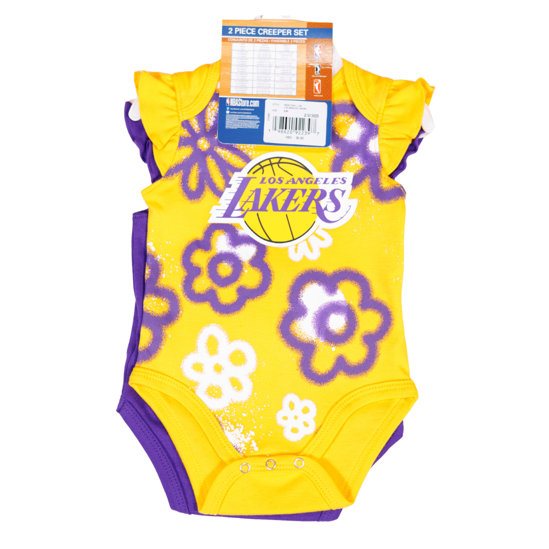 Lakers Infant Girl Power Dribble 2PC Set