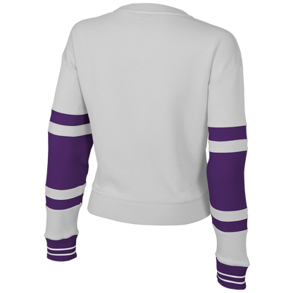 Lakers Wmns Scrimmage LS Crop Crew
