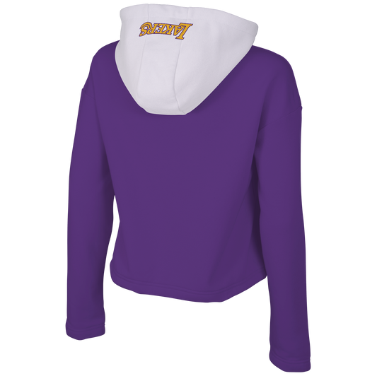 Lakers Game Plan Qtr Zip Hoodie