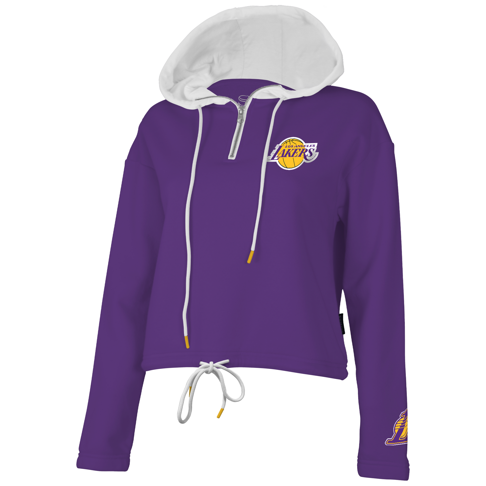 Lakers Game Plan Qtr Zip Hoodie