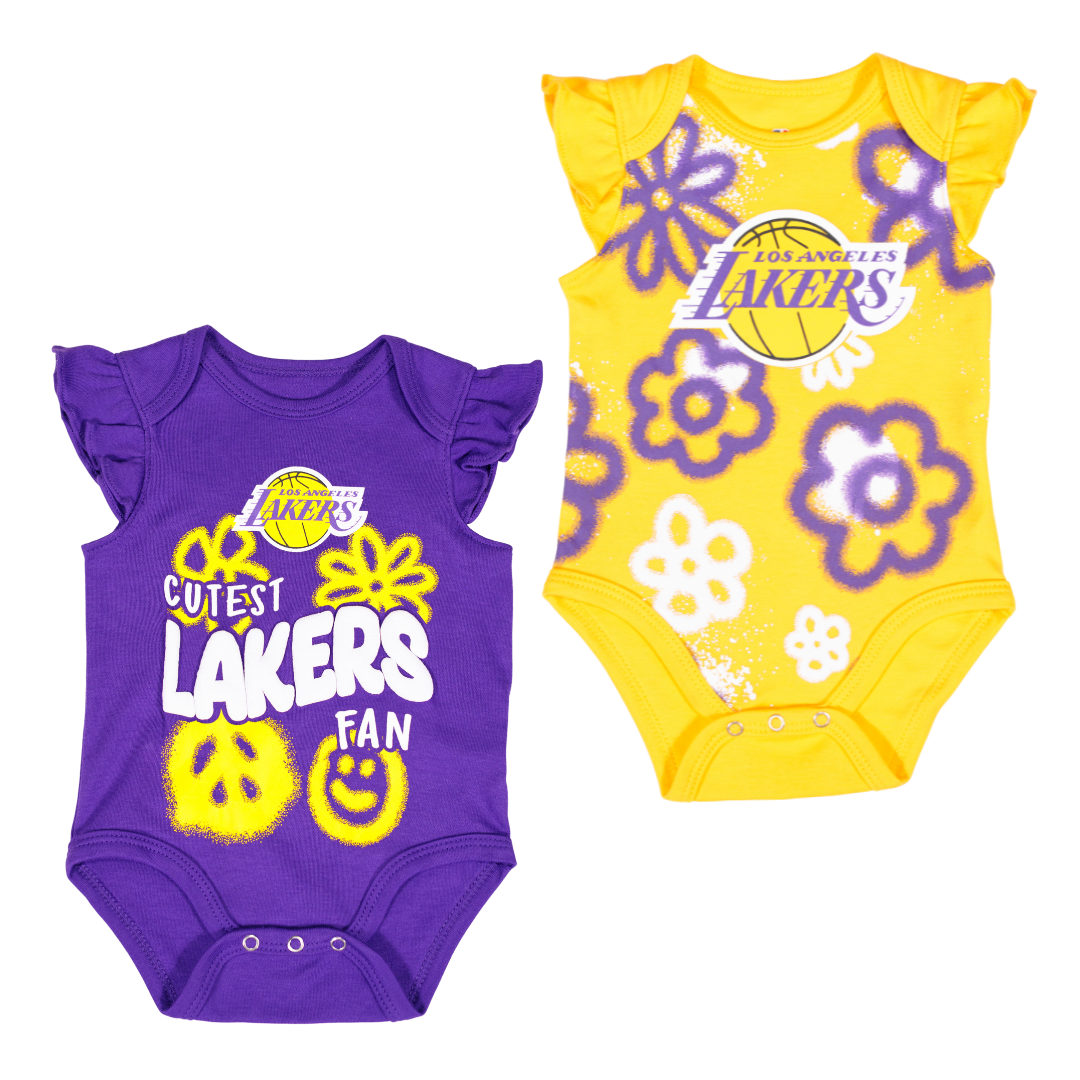Lakers Infant Girl Power Dribble 2PC Set