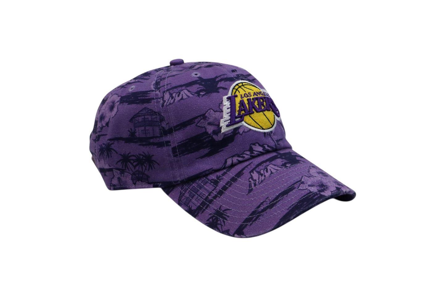 LA Lakers 47 Fiji Tropical Clean Up Adjustable Hat