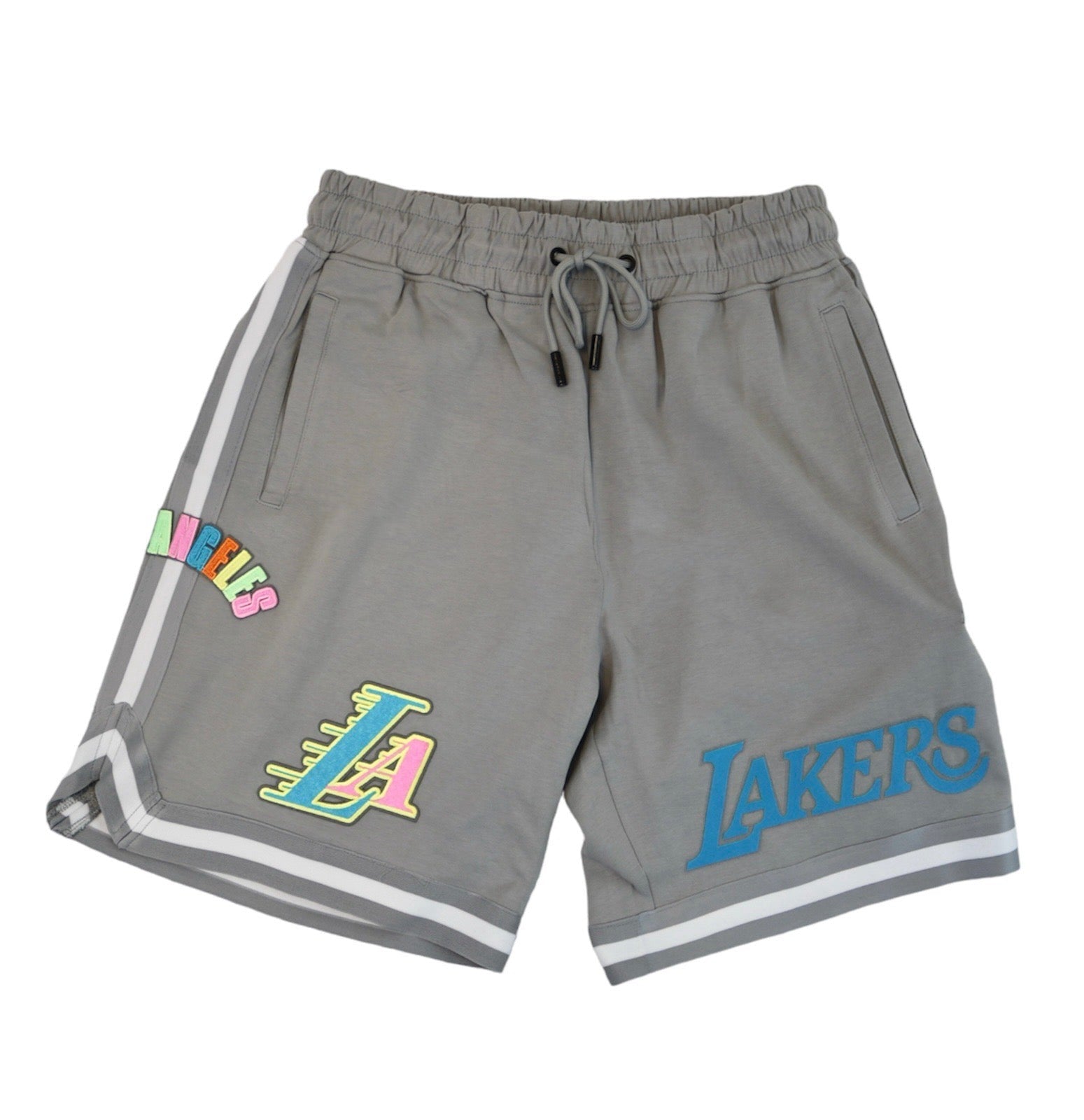 LAKERS WASHED NEON DK SHORTS