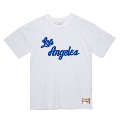 Lakers 1960 Script White Tee