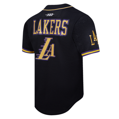 Lakers CE25 Mesh Button Down Shirt