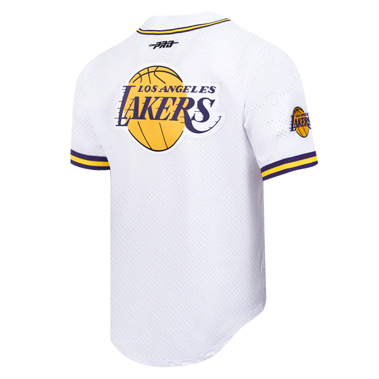 Lakers Dončić 77 Classic Player Button Mesh Shirt