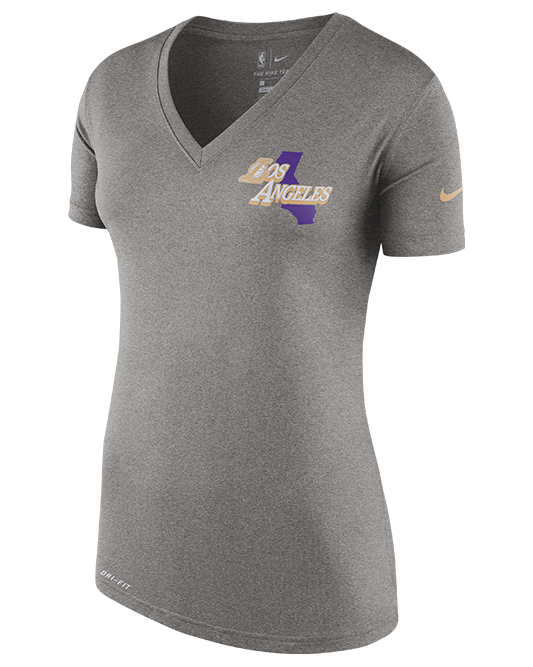 City Edition FNW Dry Womens Los Angeles Lakers Tee