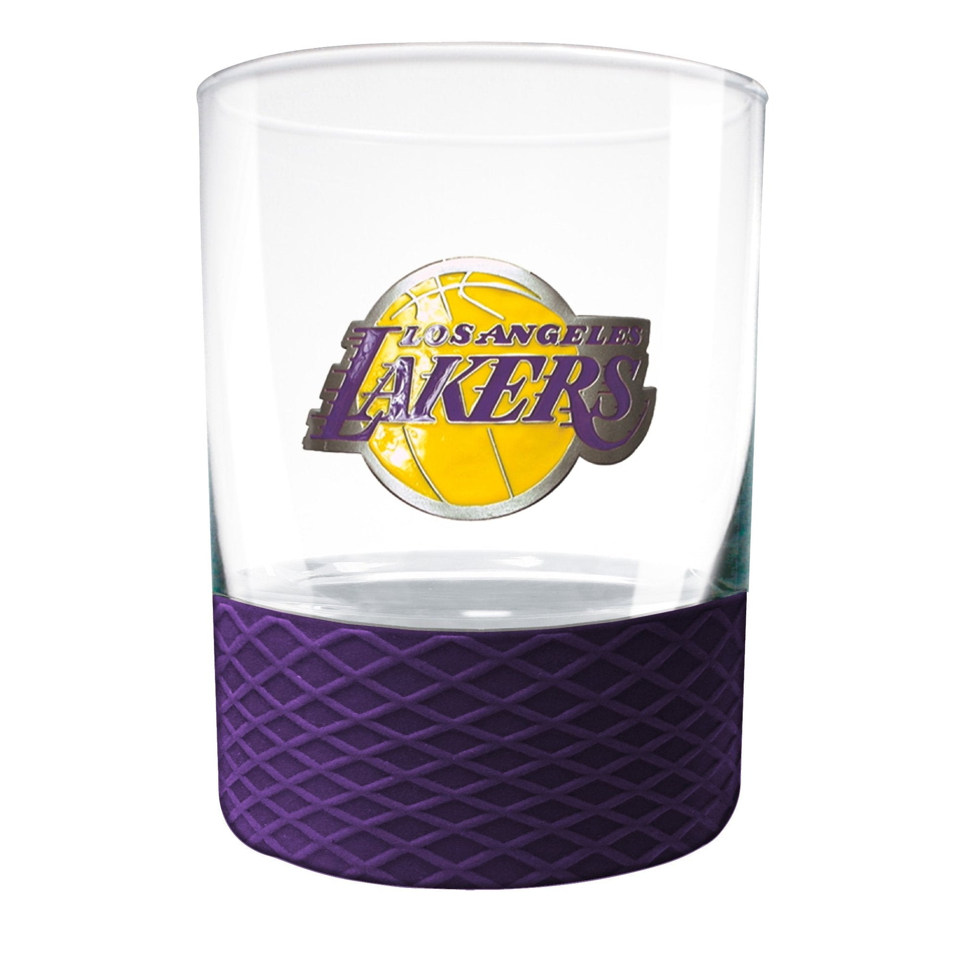 Los Angeles Lakers 14 oz. COMMISSIONER Rocks Glass