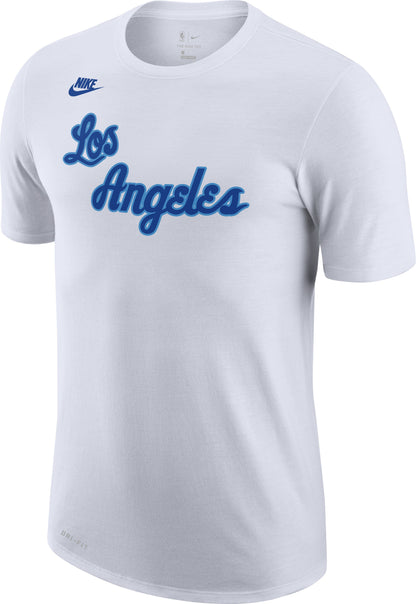 Hardwood Classics 2020/21 White Adult Los Angeles Lakers Classic Logo Tee