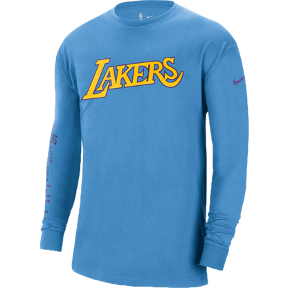 Los Angeles Lakers Courtside Men's Nike NBA Long-Sleeve T-Shirt