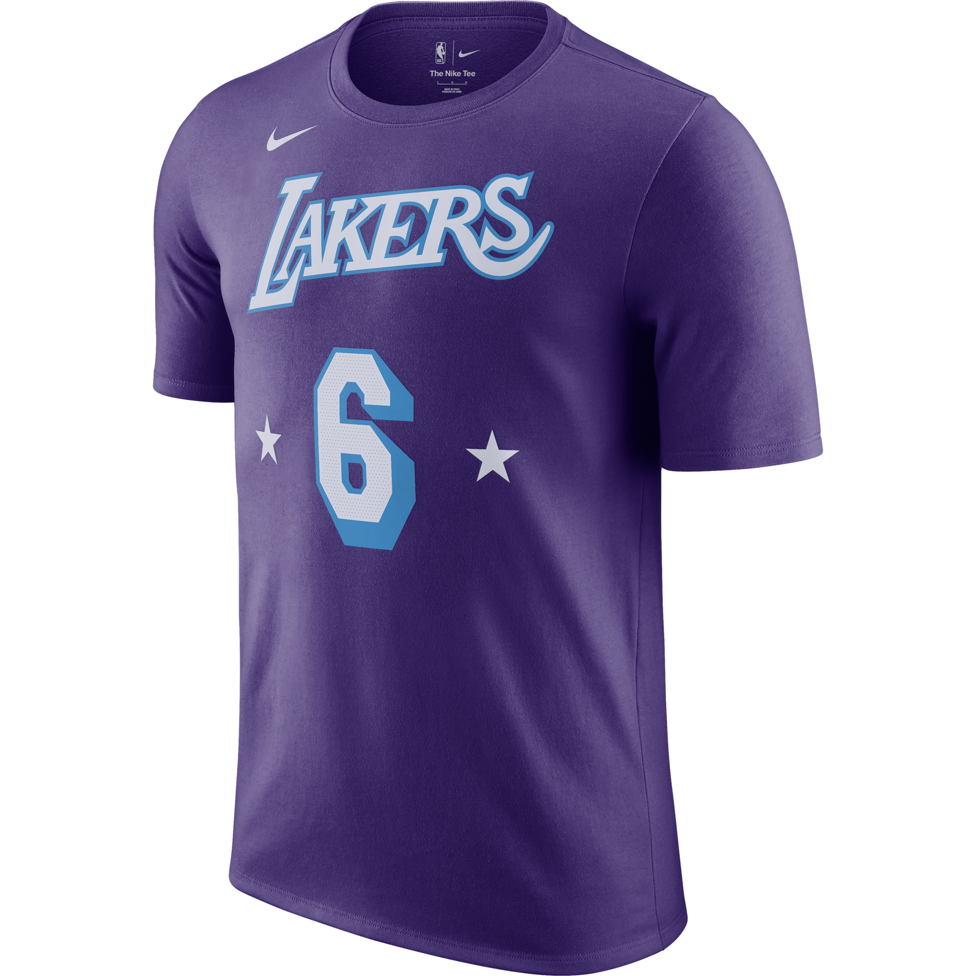 Los Angeles Lakers LeBron James Moments Mixtape City Edition Player T-Shirt