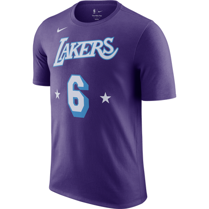 Los Angeles Lakers LeBron James Moments Mixtape City Edition Player T-Shirt