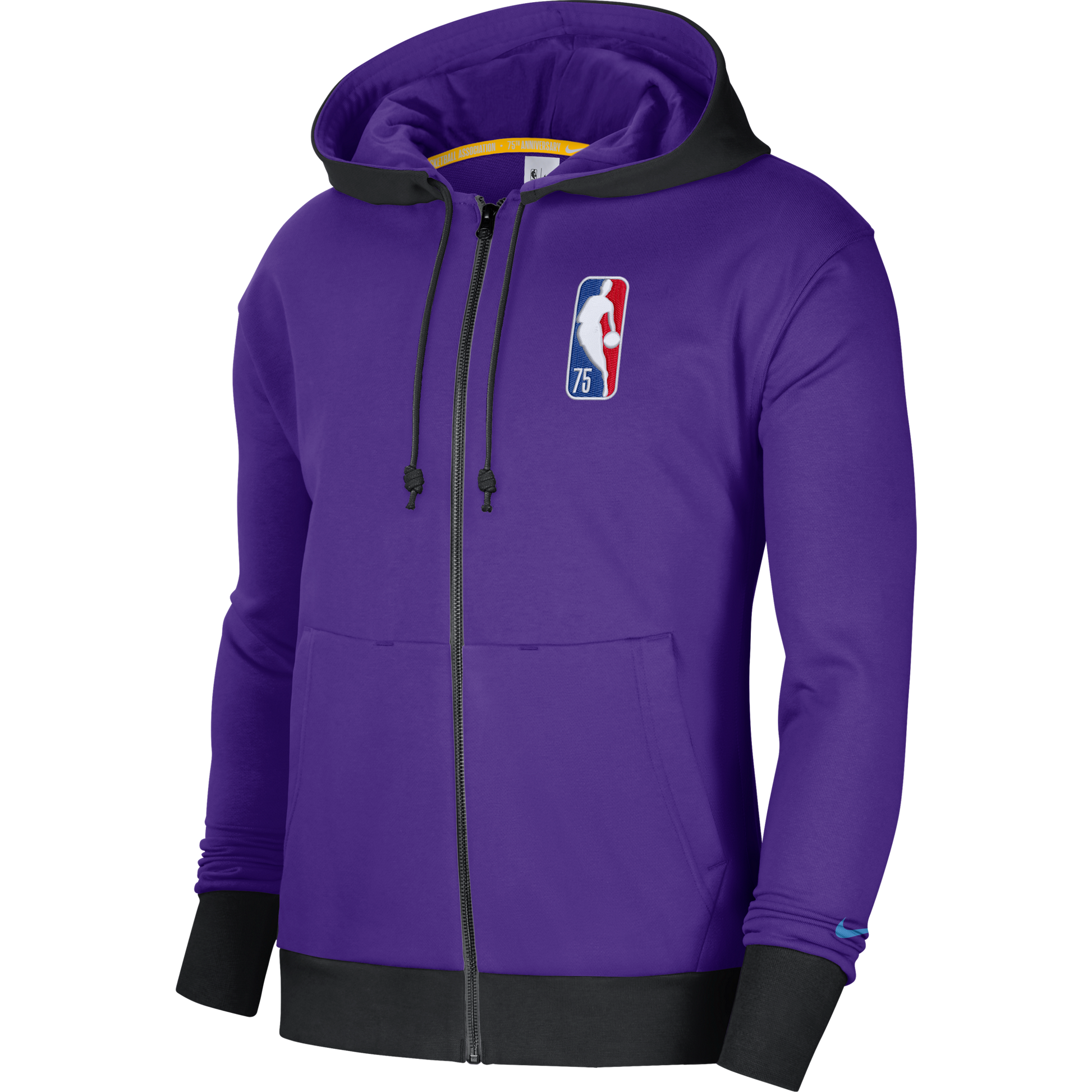 Moments Mixtape City Edition Los Angeles Lakers Courtside Full-Zip Fleece Hoodie