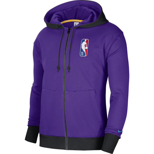 Moments Mixtape City Edition Los Angeles Lakers Courtside Full-Zip Fleece Hoodie