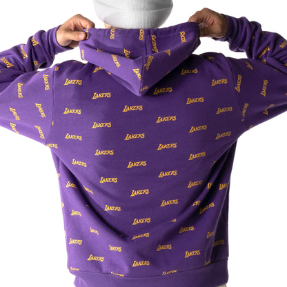 Los Angeles Lakers Purple Hoodie