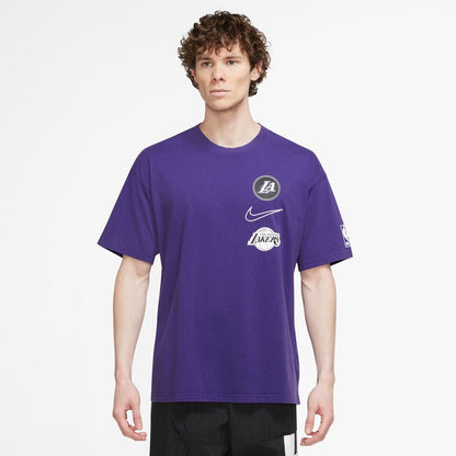 Lakers City Edition 22 Courtside Max90 1 Tee