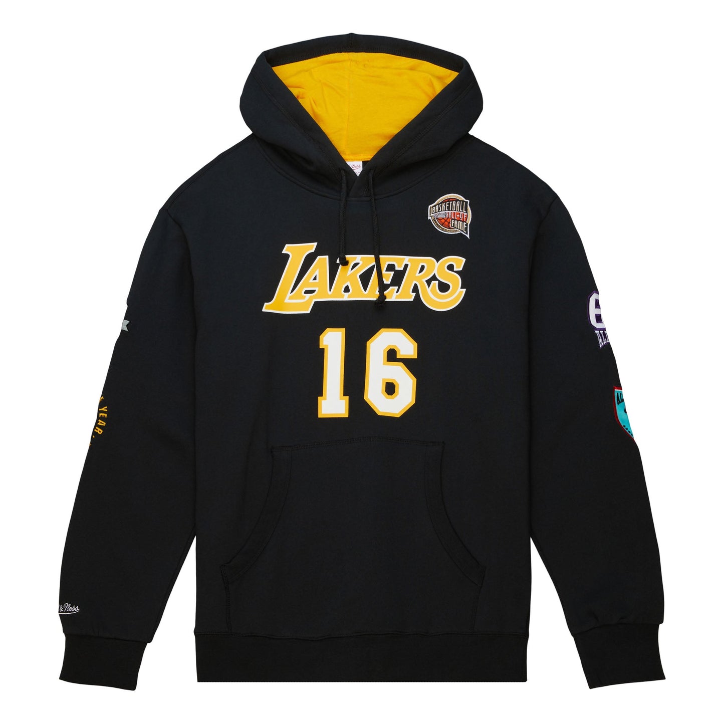 NBA HOF Fleece Hoodie Lakers Pau Gasol