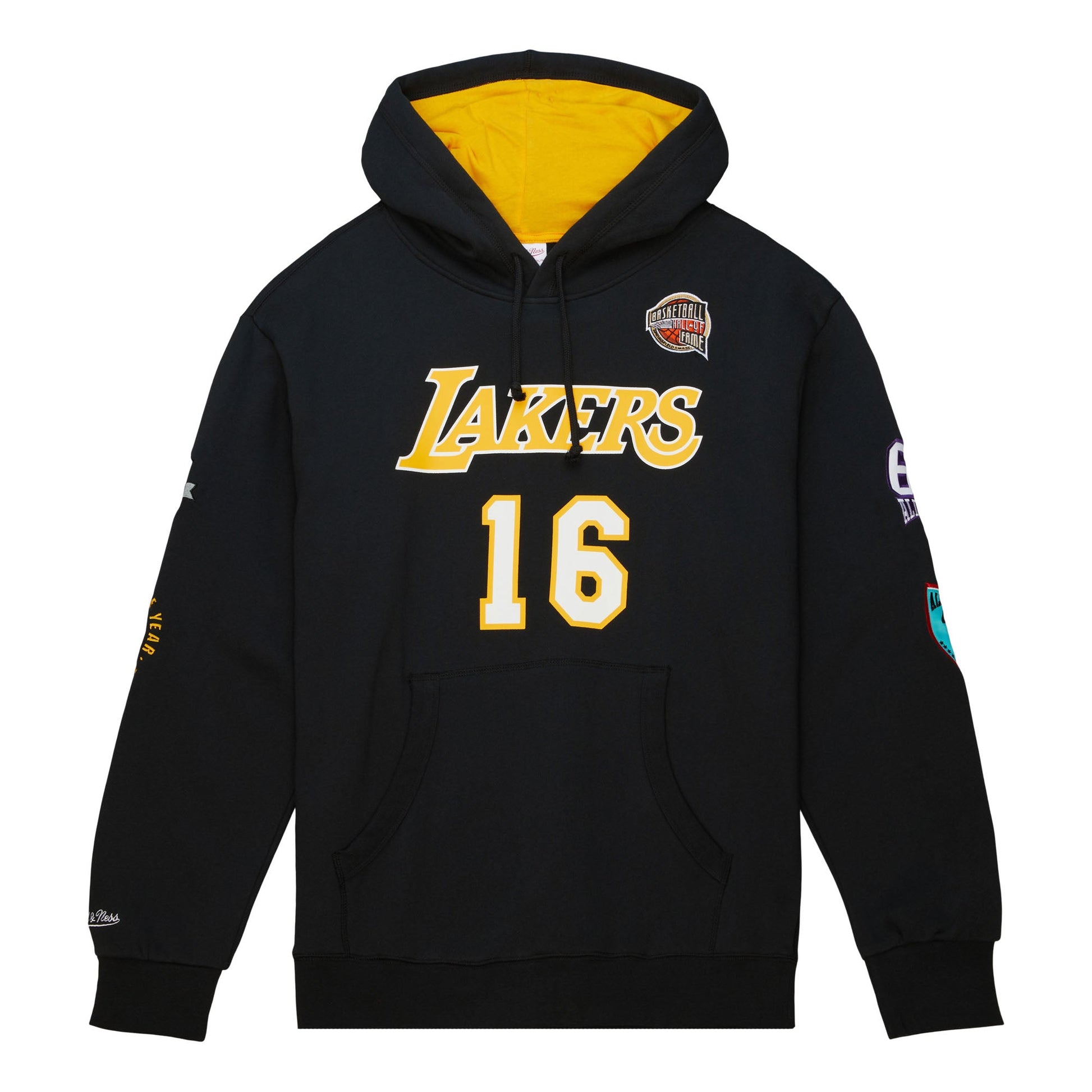 NBA HOF Fleece Hoodie Lakers Pau Gasol