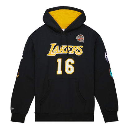 NBA HOF Fleece Hoodie Lakers Pau Gasol