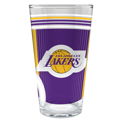 Los Angeles Lakers 16 oz. Pint Glass with Wraparound Graphics