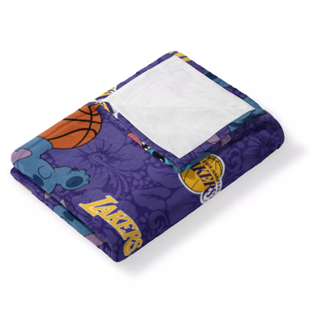 Lakers Lilo and Stitch Hugger Blanket