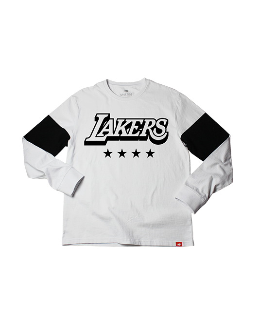 Los Angeles Lakers City Edition Men's Logo Thorpe Long Sleeve Tee