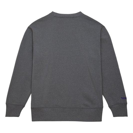 Lakers NBA Snow Washed Fleece Crew Vintage Logo
