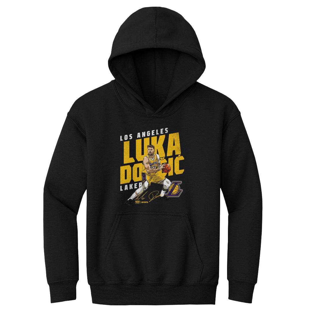 Luka Doncic Los Angeles Lakers Slant WHT