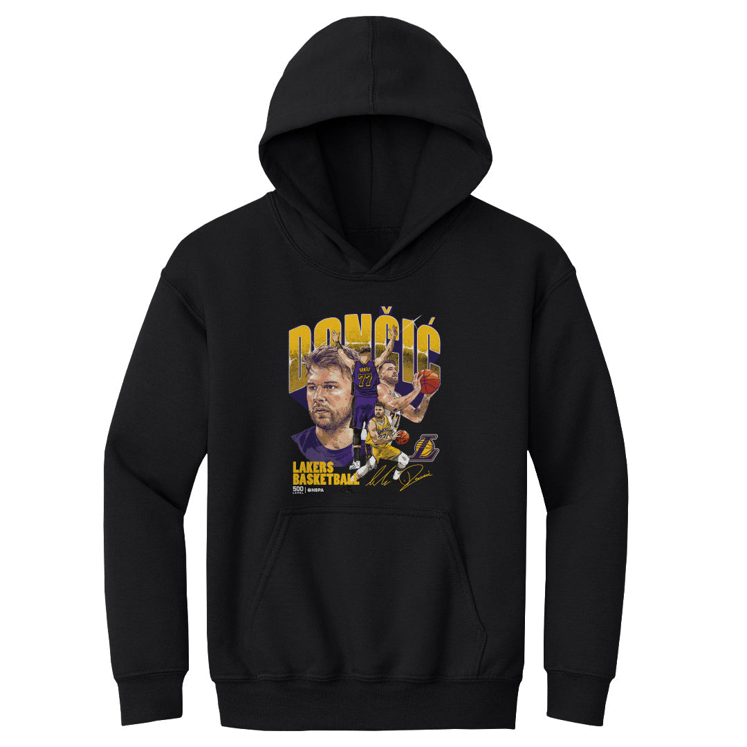 Luka Doncic Los Angeles Lakers Collage WHT