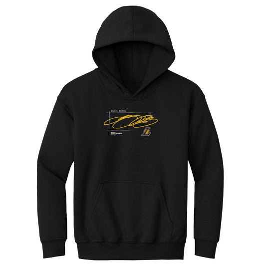LeBron James Los Angeles Lakers Signature WHT