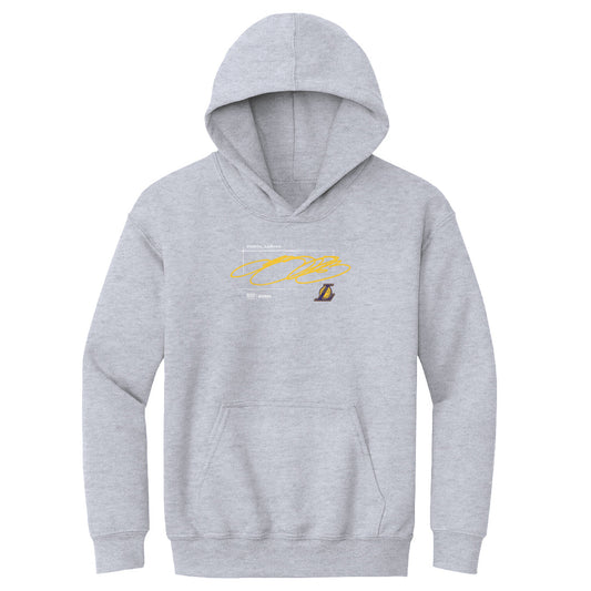 LeBron James Los Angeles Lakers Signature WHT