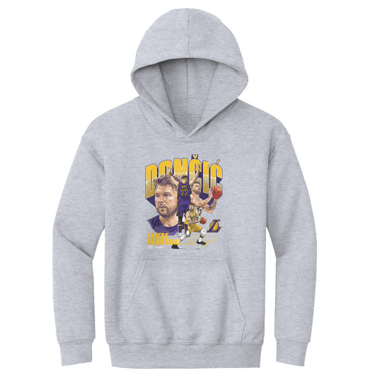 Luka Doncic Los Angeles Lakers Collage WHT
