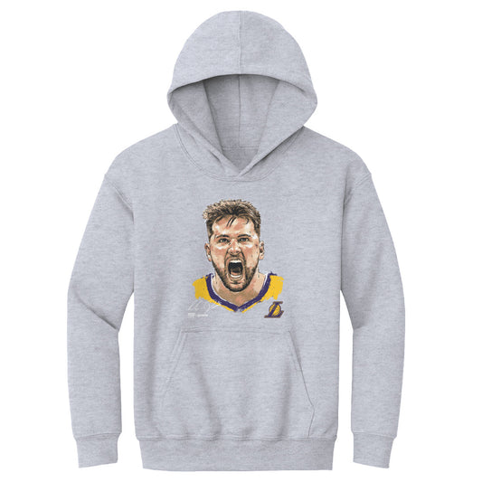 Luka Doncic Los Angeles Lakers Scream WHT