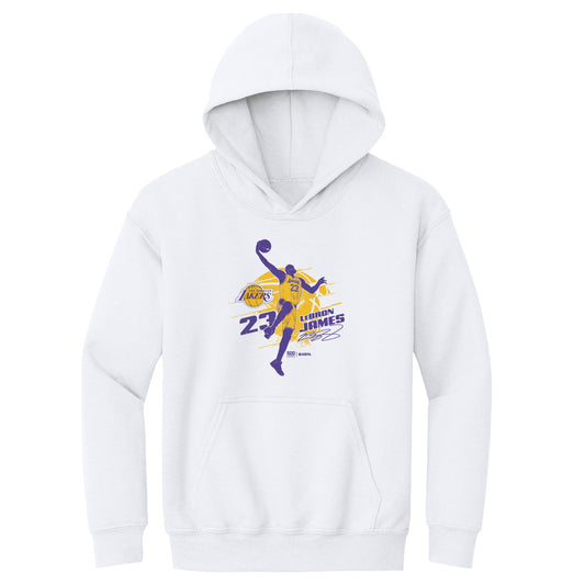LeBron James Los Angeles Lakers Silhouette