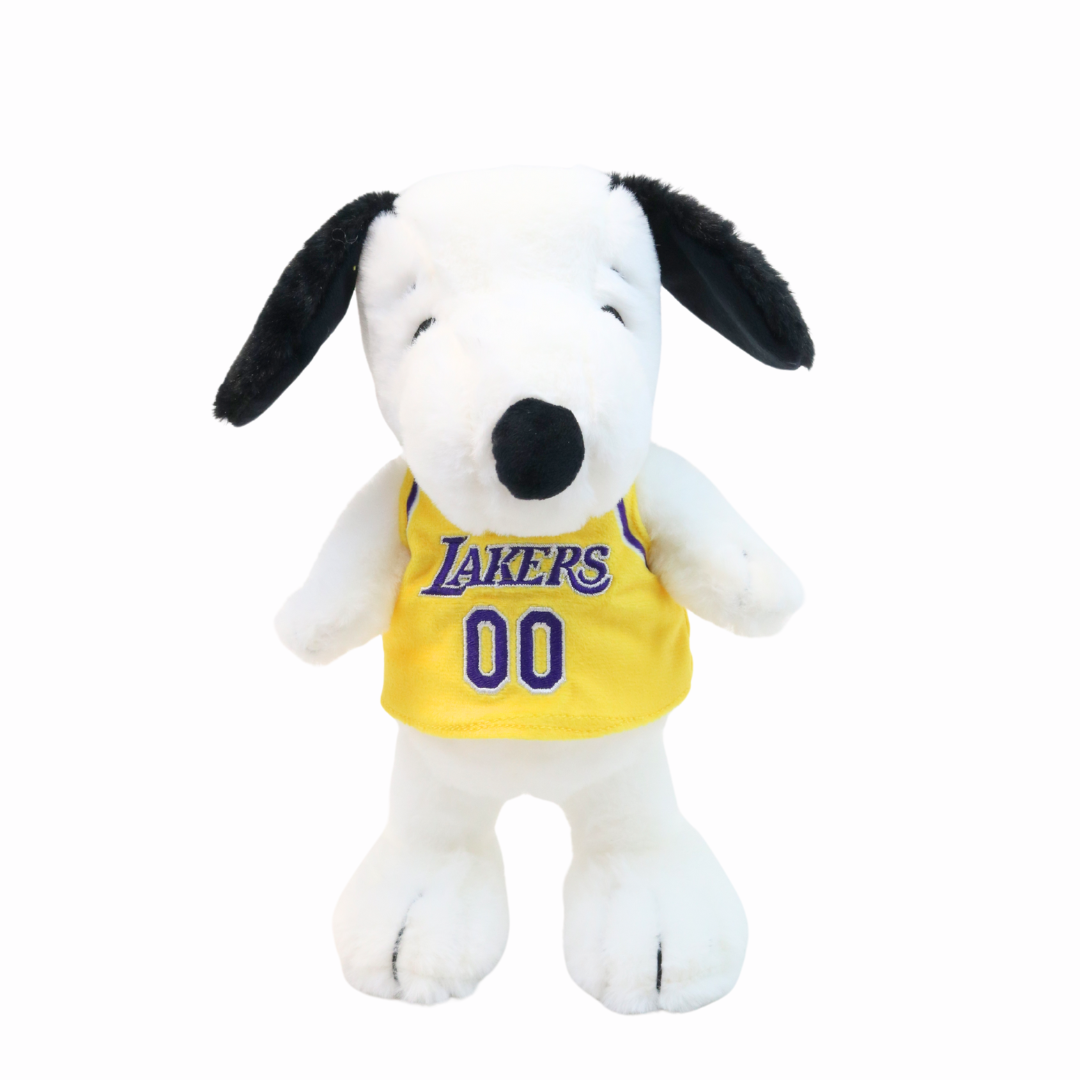 Lakers x Peanuts Snoopy In Jersey Plush