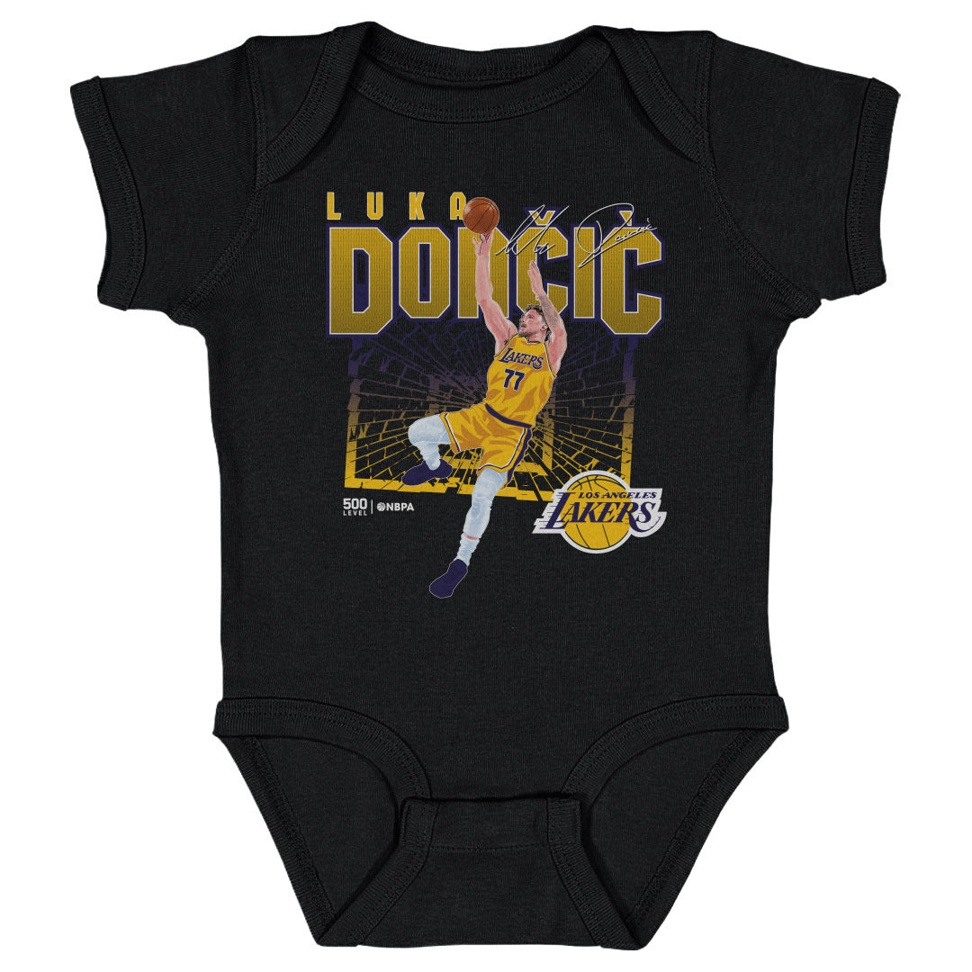 Luka Doncic Los Angeles Lakers Shattered WHT