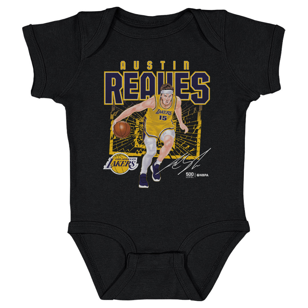 Austin Reaves Los Angeles Lakers Shattered WHT