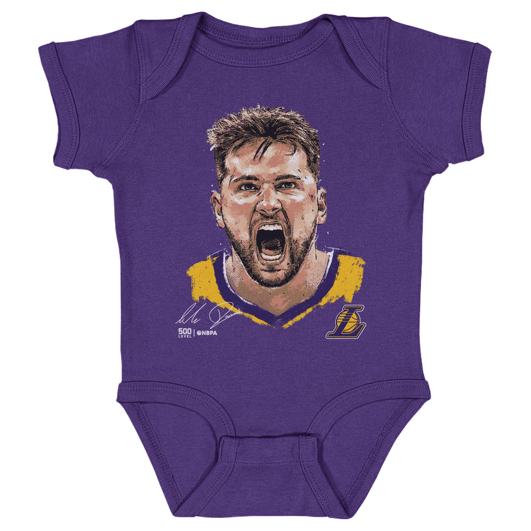 Luka Doncic Los Angeles Lakers Scream WHT