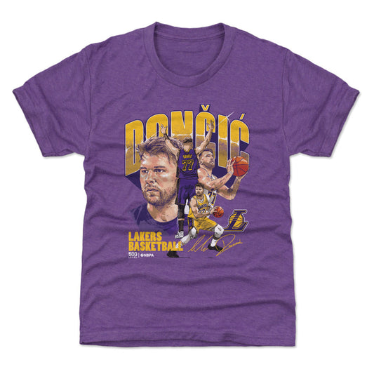 Luka Doncic Los Angeles Lakers Collage WHT