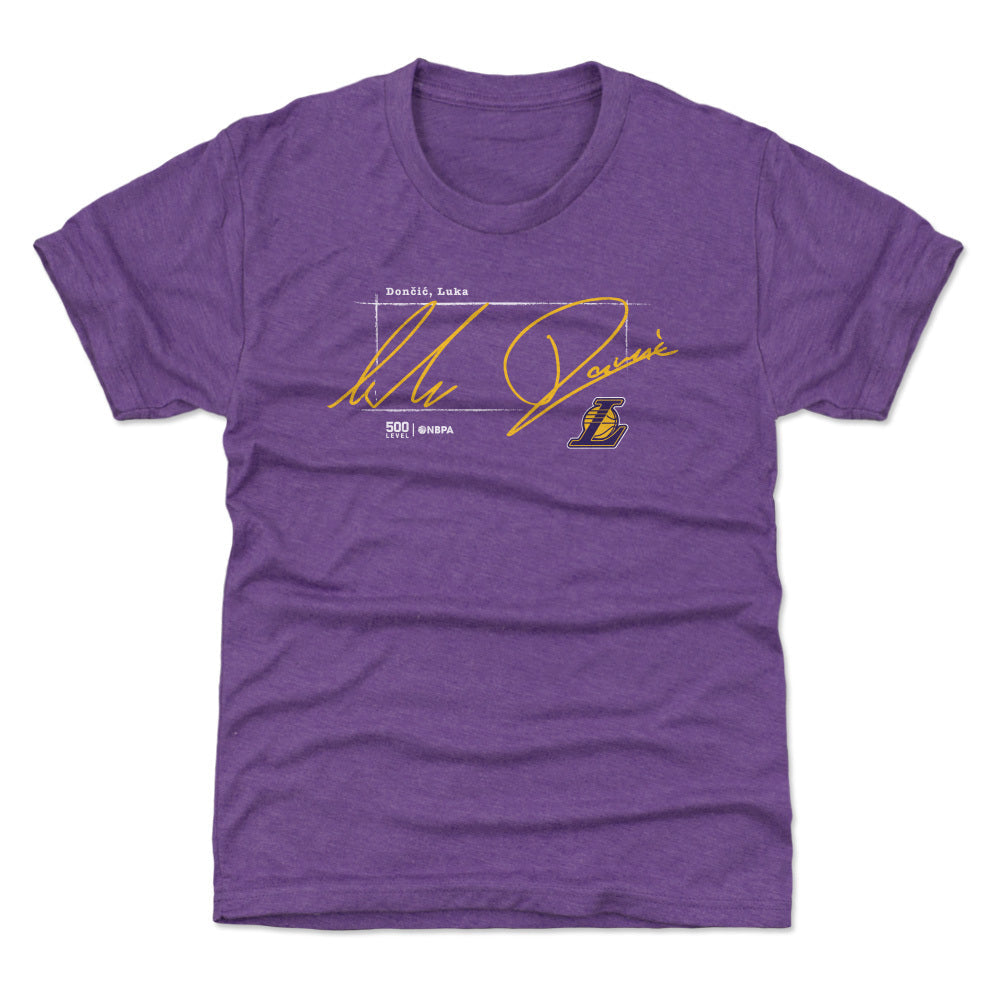 Luka Doncic Los Angeles Lakers Signature WHT