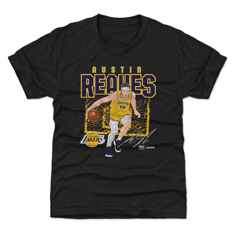 Austin Reaves Los Angeles Lakers Shattered WHT