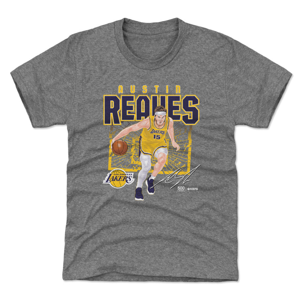 Austin Reaves Los Angeles Lakers Shattered WHT