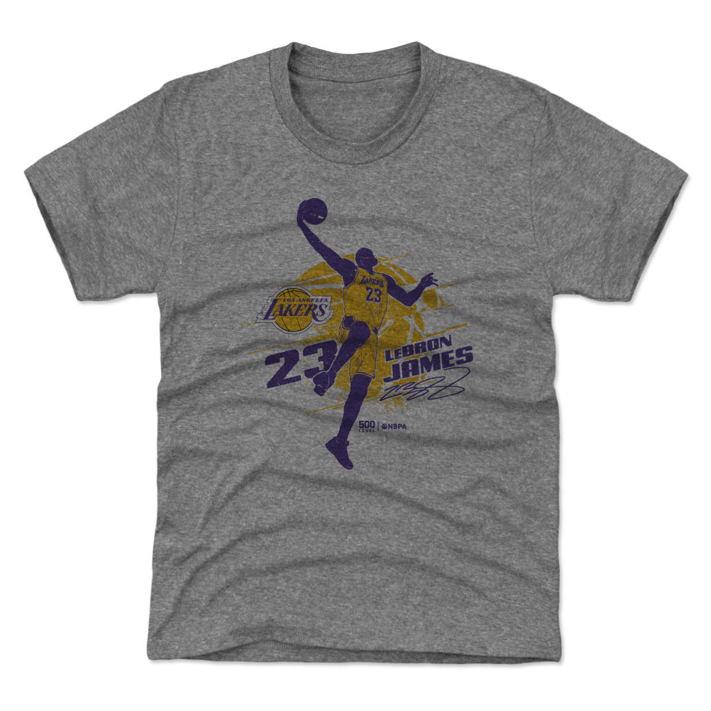 LeBron James Los Angeles Lakers Silhouette