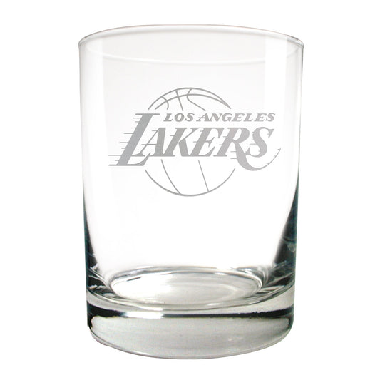 Los Angeles Lakers 14 oz. Rocks Glass